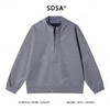 9929SDSA男士秋冬新款痞帅男装潮牌简约拼接半拉链假两件卫衣百搭宽松 商品缩略图1