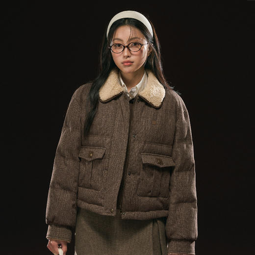 Ariseism 美式复古羽绒服女冬季新款保暖外套 商品图1