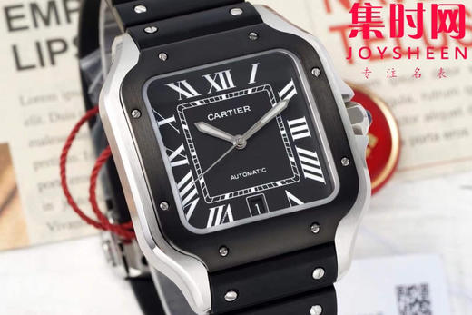 AF卡地亚桑托斯 山度士系列 山度士大号男款 间黑武士
机芯：搭载进口9015 商品图2