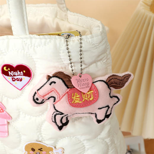 积分兑马上好运毛绒对装挂件毛绒匙扣-纪念日百货门店同款167193481 商品图2