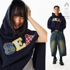 CryingCenter SEA贴布绣连帽卫衣 哭喊中心 商品缩略图1