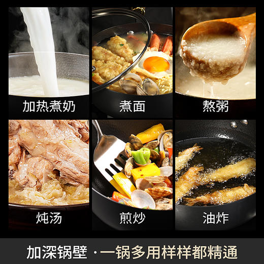 D-一人食系列锤纹小铁锅 24cm-S 商品图5