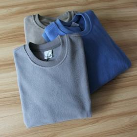 双刷双摇粒绒！一件过冬！秋冬男士加厚保暖休闲百搭圆领套头卫衣