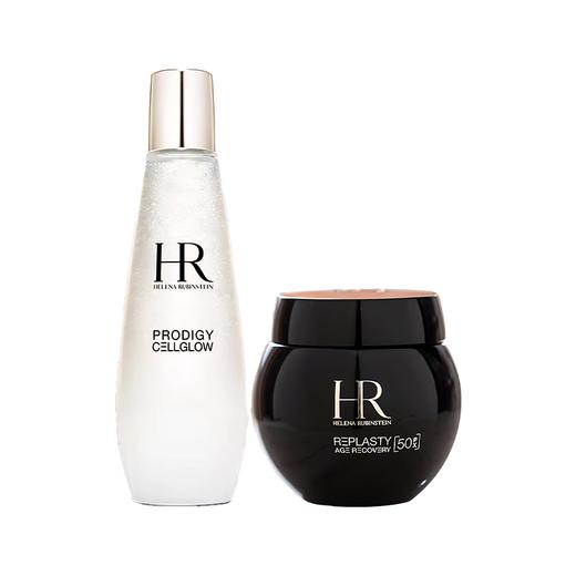 【跨境仓发货】【礼盒礼袋】HR赫莲娜黑绷带50ml+赫莲娜小露珠正装200ml 商品图0