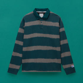 Napapijri 中性刺绣徽章混纺棉质长袖Polo衫 混色 NP0A4FPHL63