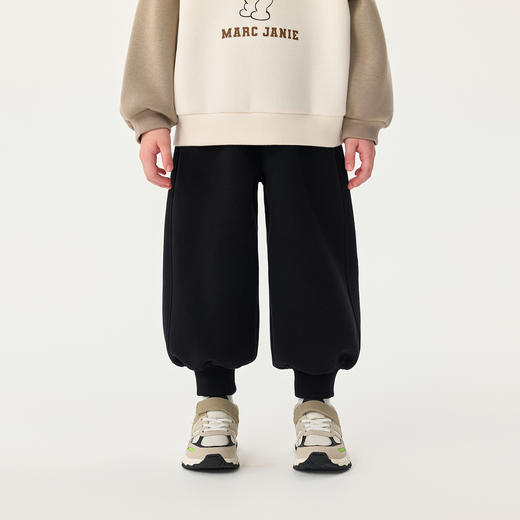 马克珍妮男女童柔软有型宽松灯笼裤宝宝裤子2025年秋装新款551790 商品图1
