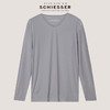 【120S莫代尔】SCHIESSR德国舒雅高端铂雅随型裁v领上衣，120支纱高支莫代尔，平纹双面布随型裁款式手感密实软糯爽滑95/20653Q 商品缩略图0
