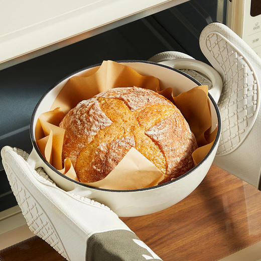 炊大皇玫瑰珐琅汤锅(白)TG22MGB—rxs 商品图2