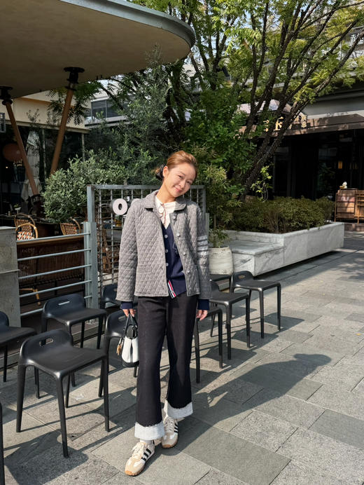 2510504   TB 菱格长袖四条杠外套 商品图5