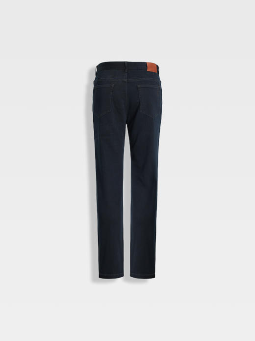 callisto星空蓝长绒棉牛仔裤 商品图1