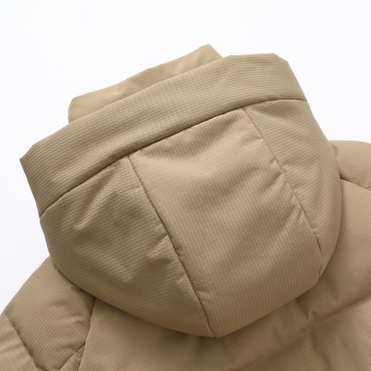 半身缘男装 冬季防风保暖中长款连帽松紧袖口羽绒服2360 商品图12