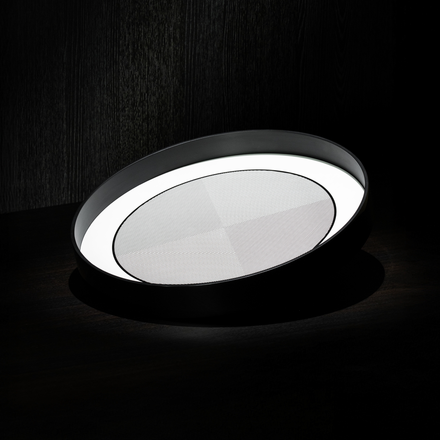 欧普漆器圆托盘 黑 RESONG日诵家居