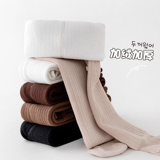 柠檬舒品加绒竖条纹连裤袜NK1113 商品图0