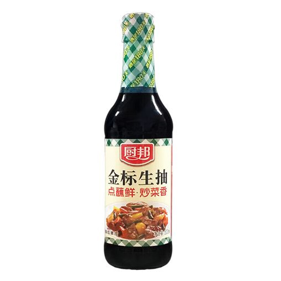 厨邦金标生抽500ml（6902902013239）