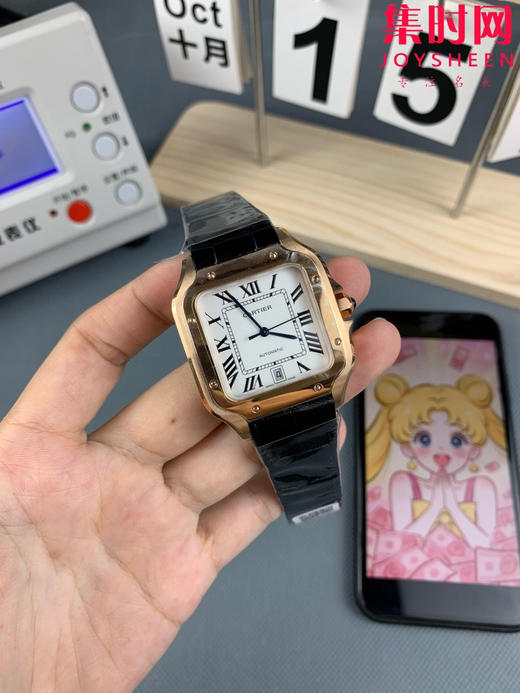 AF卡地亚桑托斯 山度士系列 山度士大号男款
机芯：搭载进口9015 商品图2