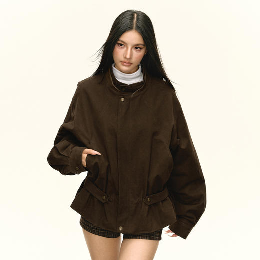 Ariseism 美式复古风衣短外套女秋季新款外套 商品图1