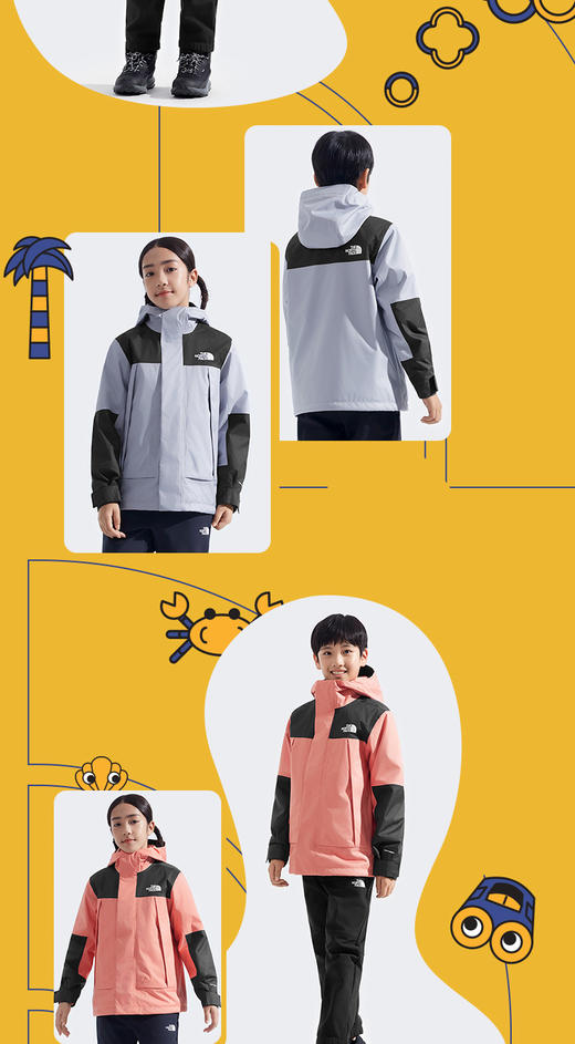 北面 25年秋冬  冲锋衣  8DXU 商品图6