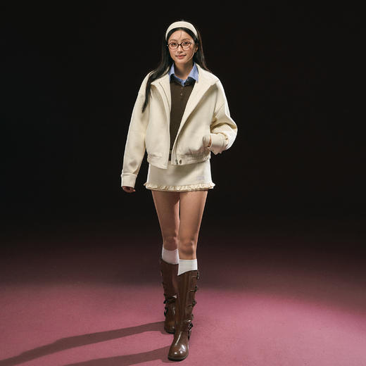 Ariseism 美式复古时尚套装女秋季新款外套 商品图2