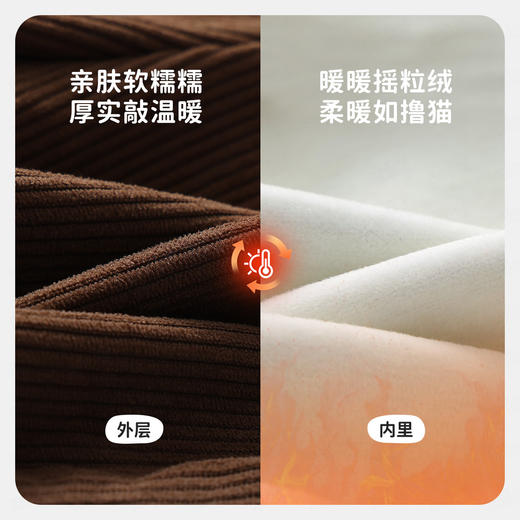 【加绒】【90-140】【MQDmini】男女童加绒长裤保暖宽松灯笼裤 商品图4