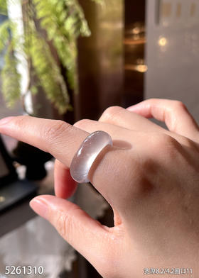 玻璃种木那玉扳指【5261310】圈口11.0~具体价格微信咨询