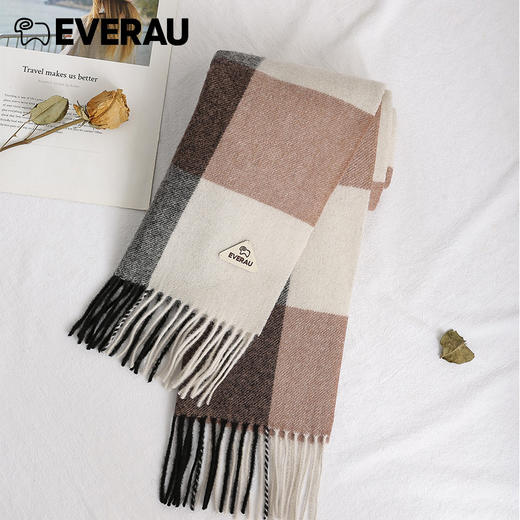 EVERAU苏格兰格纹围EA8001 商品图7