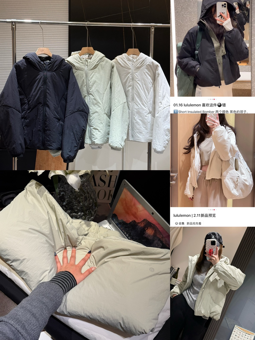 原❗️𝐥𝐮🍋大爆款‼️𝐖𝐚𝐭𝐞𝐫 𝐫𝐞𝐬𝐢𝐬𝐭𝐚𝐧𝐭泡芙连帽棉服来啦