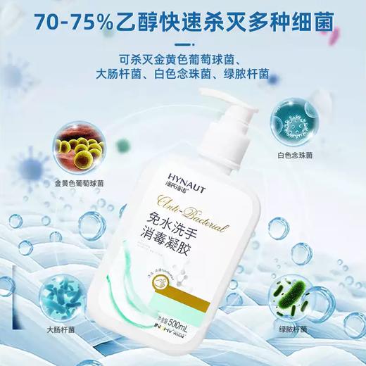 海氏海诺免水洗手凝胶   家用抑菌儿童酒精免洗洗手液1.48 商品图2