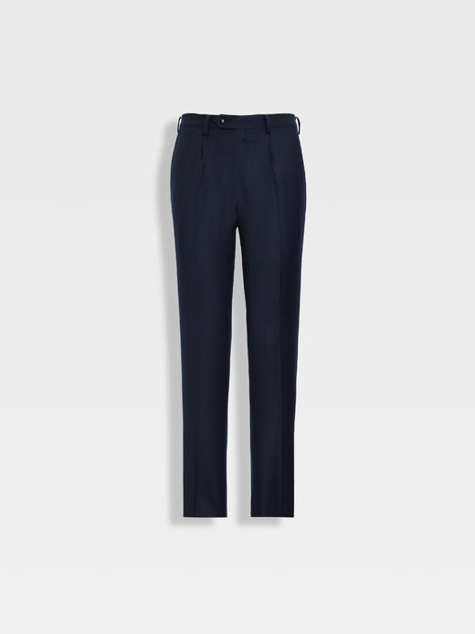 callisto星空蓝进口绵羊毛西裤 商品图0