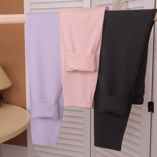 🔥无比柔软超薄超薄羊绒暖裤，66.5%(羊绒蛋白)28.5%莫代尔5%氨纶，加宽腰头 商品图1