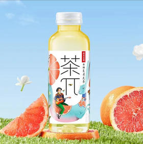 【茶饮料】农夫山泉 茶π西柚茉莉花茶 500ml/瓶