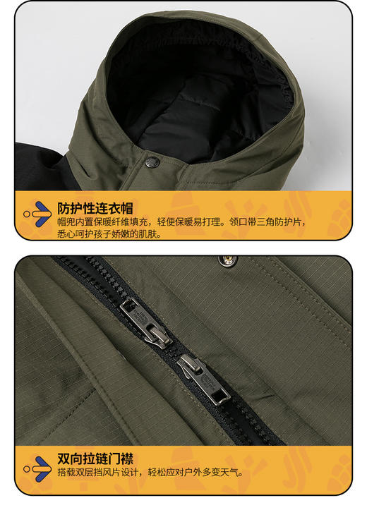 北面  25年秋冬  羽绒服 8EJR 商品图3