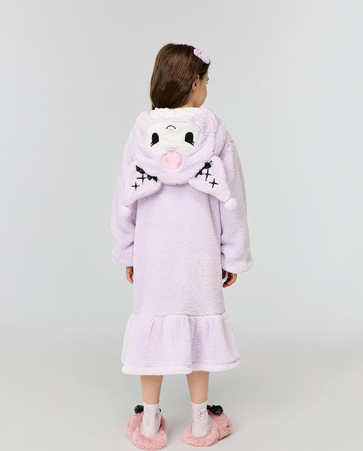 【春上新】8楼爱慕儿童Aimer Kids女孩酷洛米洛丽塔家居袍AK144J621，吊牌价799元 商品图5