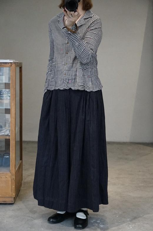 Maku棉刺绣格纹衬衣 商品图2