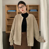 【加厚摇粒绒外套】秋冬纯色暖绒纽扣开衫 韩系保暖长袖上衣 百搭显瘦棒球服外套 商品缩略图9