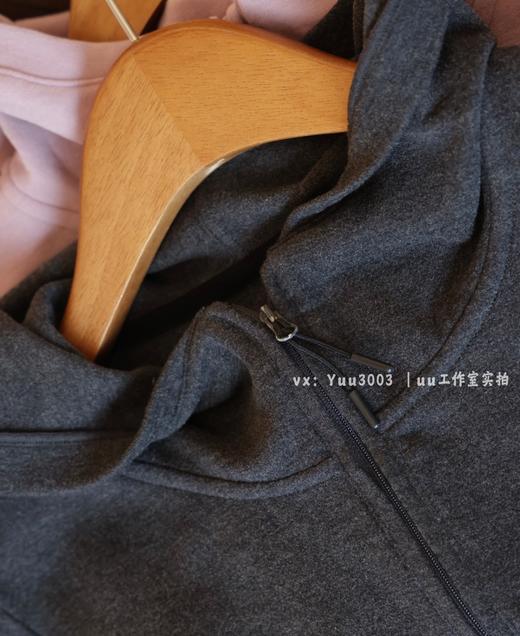 lulu同款，保暖德绒连帽卫衣可打底可外穿，显瘦有腰线 商品图3