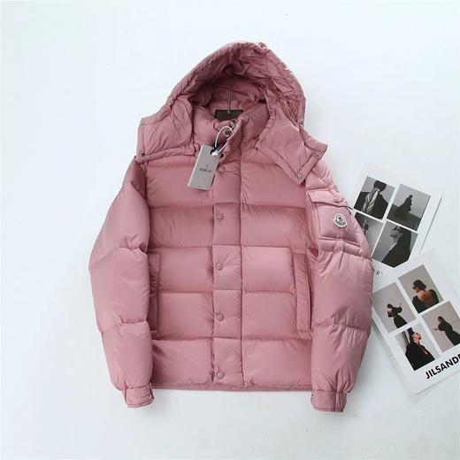 蒙口情侣款雾面哑光玛雅短款白鹅绒羽绒服 商品图4