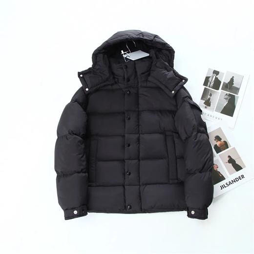 蒙口情侣款雾面哑光玛雅短款白鹅绒羽绒服 商品图5