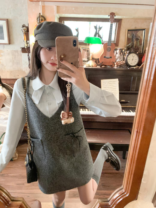 【129元任选2件】现货！蓝色衬衫 商品图5