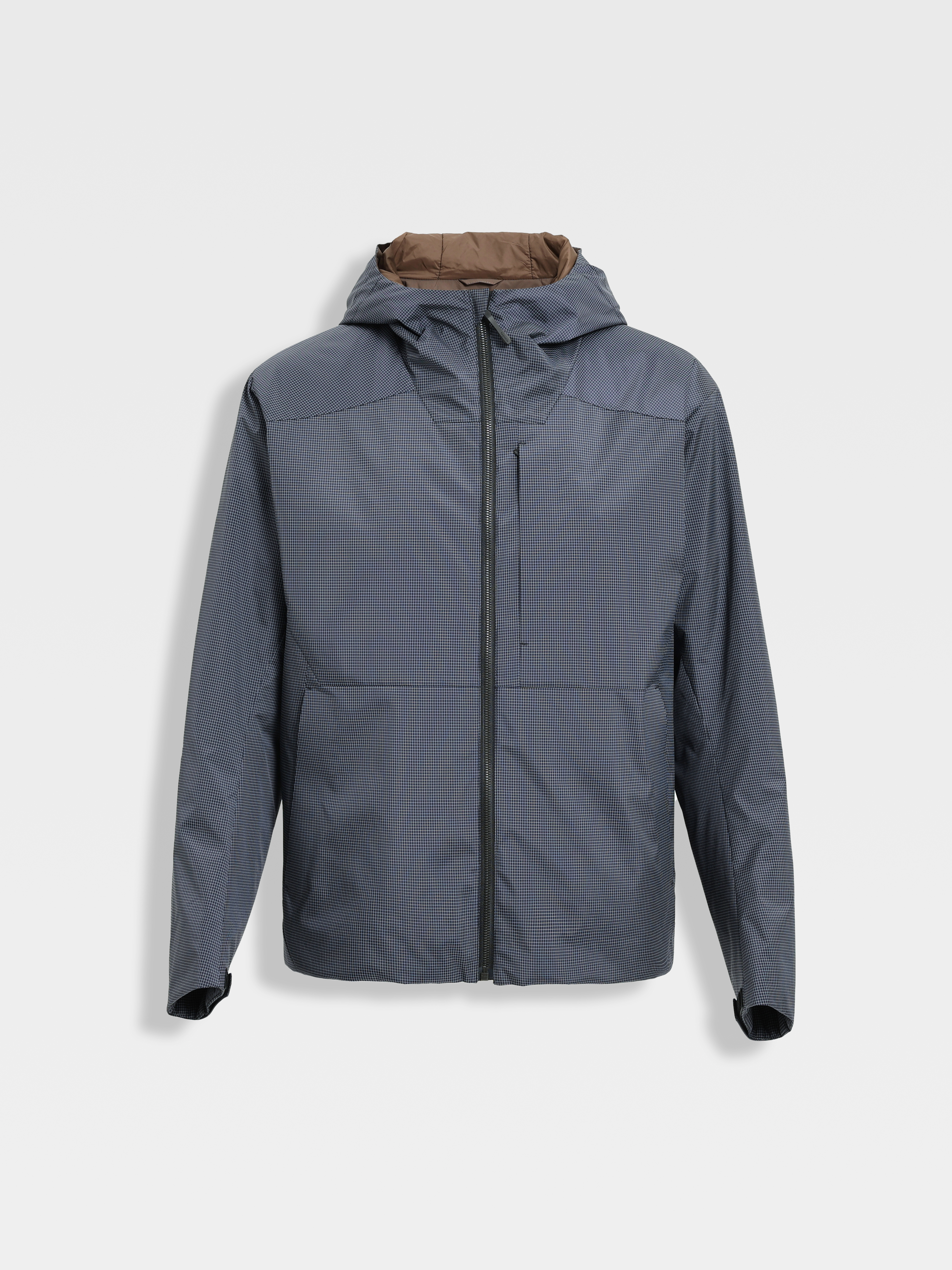 callisto蓝色拼接款棉服