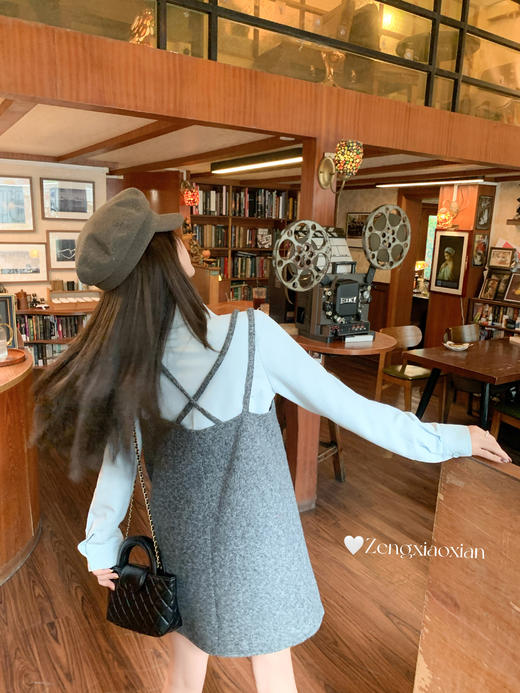 【129元任选2件】现货！蓝色衬衫 商品图12