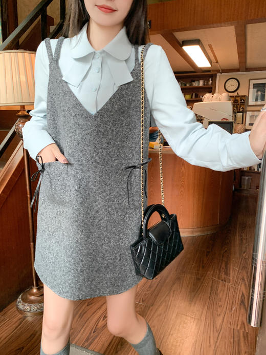 【129元任选2件】现货！蓝色衬衫 商品图6