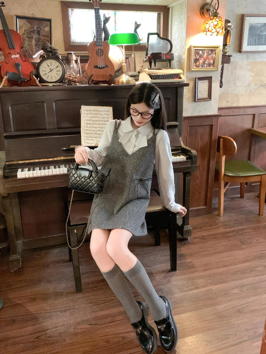 【129元任选2件】现货！蓝色衬衫 商品图8