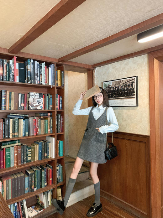 【129元任选2件】现货！蓝色衬衫 商品图9