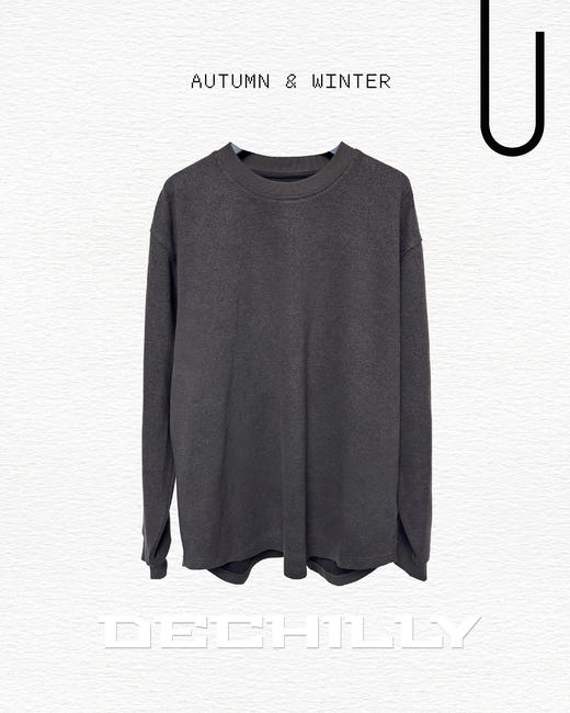 E549764354纯色圆领卫衣 商品图0