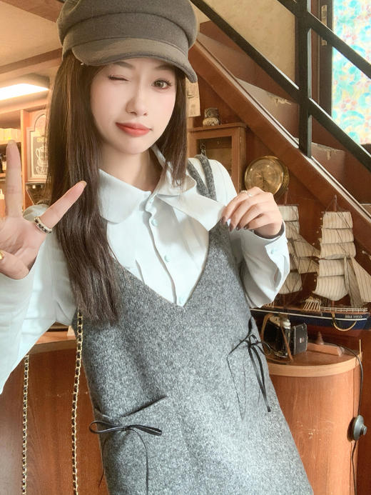 【129元任选2件】现货！蓝色衬衫 商品图14