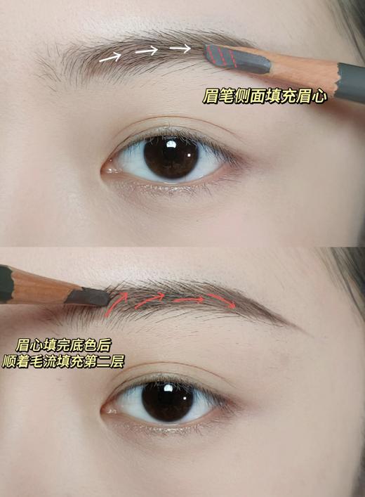 直发 性价比之wang，一笔用三年 【植村秀砍刀眉笔 02灰棕色】 商品图8