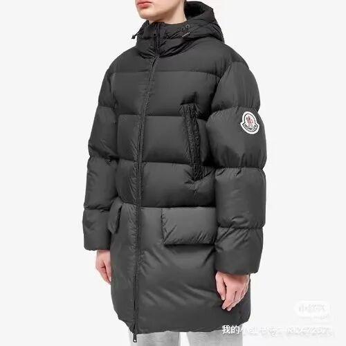 蒙口中长款男女情侣款派克羽绒服鹅绒外套 商品图0