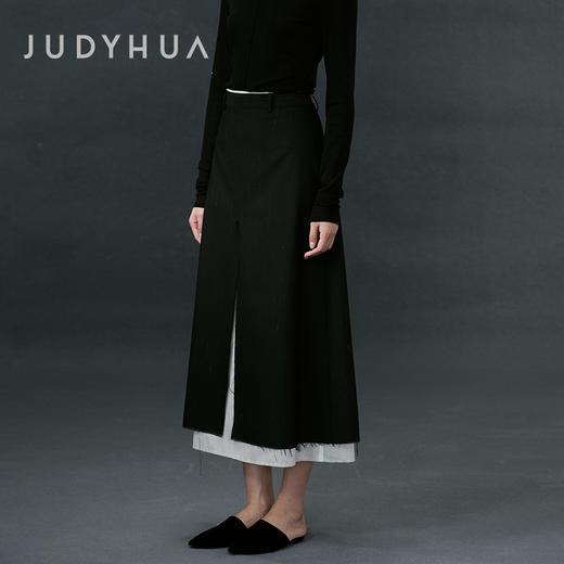JUDYHUA 荒原系列拼接半身裙 商品图1