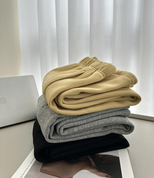 秋冬奥粒绒加厚卫裤运动裤 商品图1