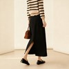 口碑爆款丨通勤百搭裙 法式慵懒 质感满满【赫本风醋酸羊毛半身裙】柔软亲肤 百搭显贵 遮肉藏胯 不挑身材秋冬新款直筒气质羊毛醋酸后开叉半身裙 商品缩略图2